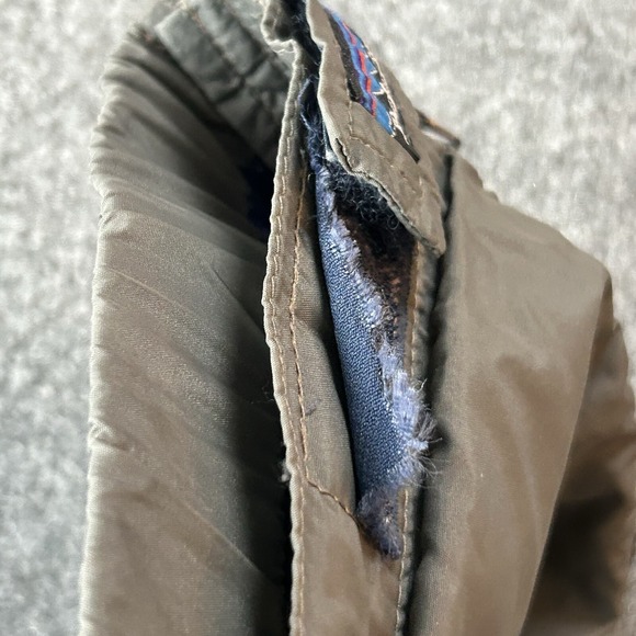 Patagonia Pants Mens Extra Large Fleece Lined Full Zip Grey VTG USA Made 38 X32 - Picture 5 of 14